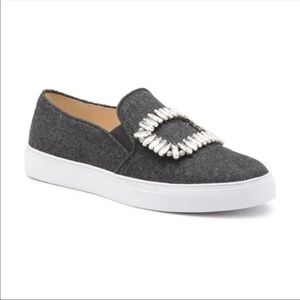 Karl Lagerfeld Embellished Slides Sneakers